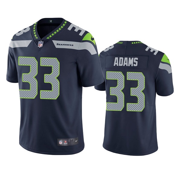 Seattle Seahawks #33 Jamal Adams Men's Nike Navy Vapor Untouchable Limited Stitched NFL Jersey