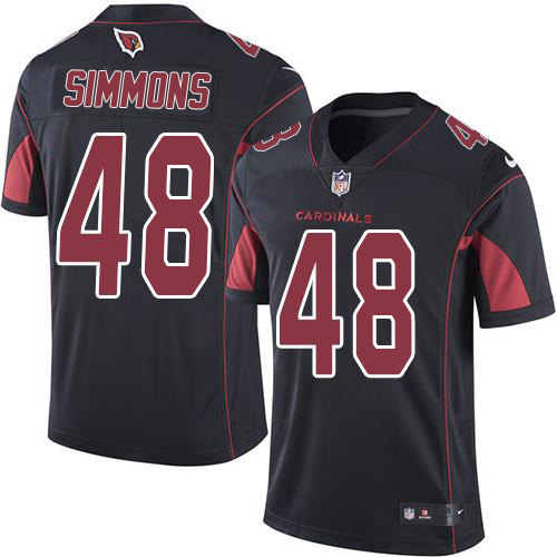 Nike Cardinals #48 Isaiah Simmons Black Youth Stitched NFL Limited Rush Jersey