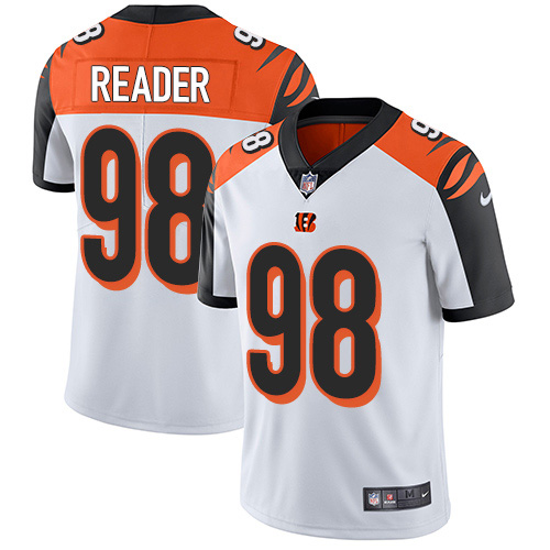 Nike Bengals #98 D.J. Reader White Youth Stitched NFL Vapor Untouchable Limited Jersey