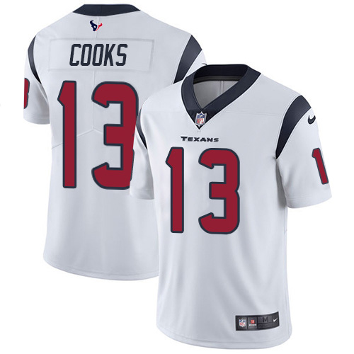 Nike Texans #13 Brandin Cooks White Youth Stitched NFL Vapor Untouchable Limited Jersey