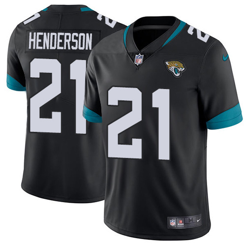 Nike Jaguars #21 C.J. Henderson Black Team Color Youth Stitched NFL Vapor Untouchable Limited Jersey