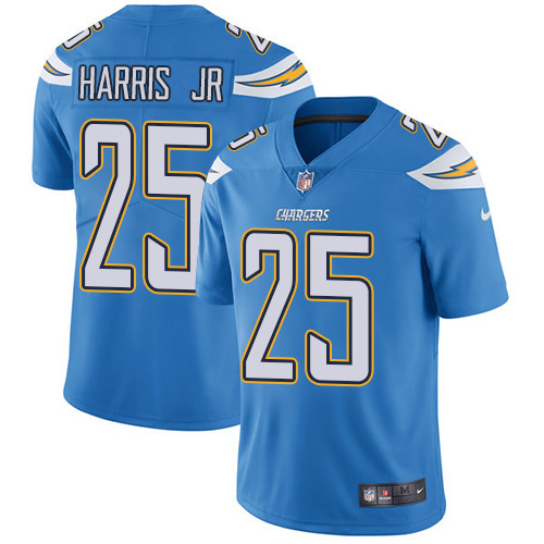 Nike Chargers #25 Chris Harris Jr Electric Blue Alternate Youth Stitched NFL Vapor Untouchable Limited Jersey