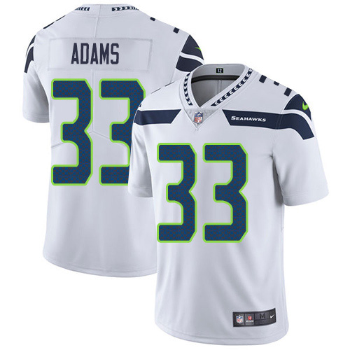 Nike Seahawks #33 Jamal Adams White Youth Stitched NFL Vapor Untouchable Limited Jersey
