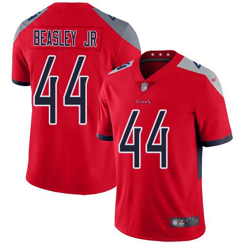 Nike Titans #44 Vic Beasley Jr Red Youth Stitched NFL Limited Inverted Legend Jersey