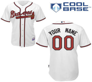 Cheap Atlanta Braves Authentic Personalized Home Cool Base Jersey For Sale
