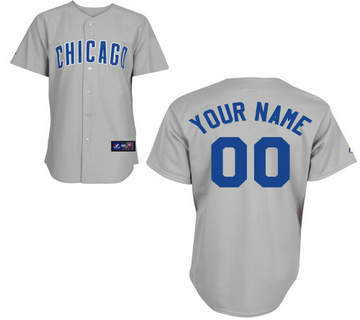 Cheap Chicago Cubs Replica Personalized Road Jersey For Sale