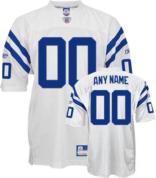 Cheap Indianapolis Colts Customized white Jerseys For Sale