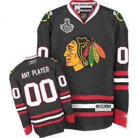 Cheap Chicago Blackhawks New Third Personalized Authentic Black Stanley Cup Finals Jersey For Sale