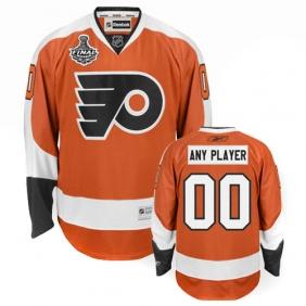 Cheap Philadelphia Flyers Personalized Authentic Orange Stanley Cup Finals Patch Jersey For Sale