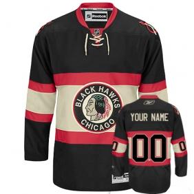 Cheap Chicago Blackhawks Third Personalized Authentic Black Jersey For Sale