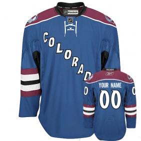 Cheap Colorado Avalanche Third Personalized Authentic Blue Jersey For Sale