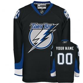 Cheap Tampa Bay Lightning Personalized Authentic Black Jersey For Sale