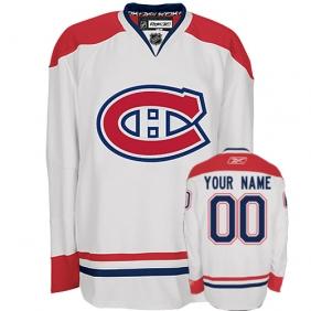 Cheap Montreal Canadiens Personalized Authentic White Jersey For Sale