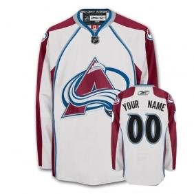 Cheap Colorado Avalanche Personalized Authentic White Jersey For Sale