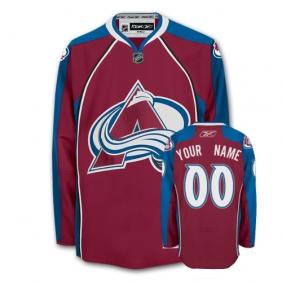 Cheap Colorado Avalanche Personalized Authentic Red Jersey For Sale