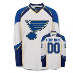 Cheap St. Louis Blues Personalized Authentic White Jersey For Sale