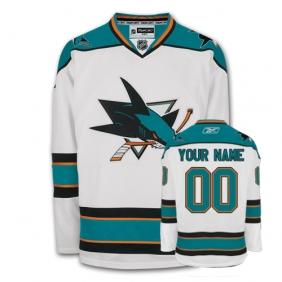 Cheap San Jose Sharks Personalized Authentic White Jersey For Sale