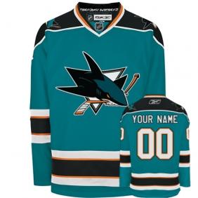 Cheap San Jose Sharks Personalized Authentic Blue Jersey For Sale
