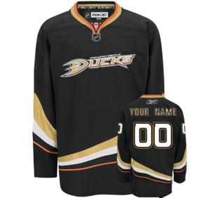 Cheap Anaheim Ducks Personalized Black Jersey For Sale