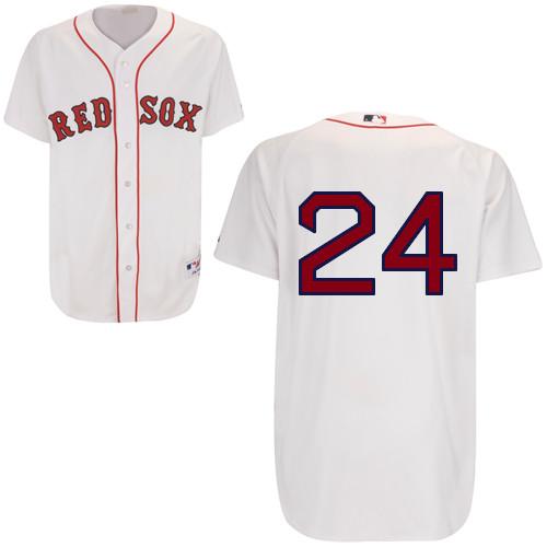Cheap Boston Red Sox 24# Ramirez White Jersey For Sale