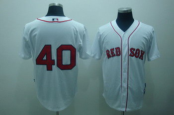 Cheap Boston Red Sox 40 John Lackey White Jerseys For Sale