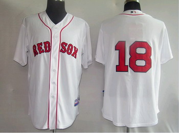Cheap Boston Red Sox 18 Daisuke Matsuzaka white Jerseys For Sale