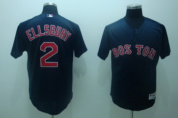 Cheap Boston Red Sox 2 Jacoby Ellsbury Dark Blue Baseball Jersey For Sale