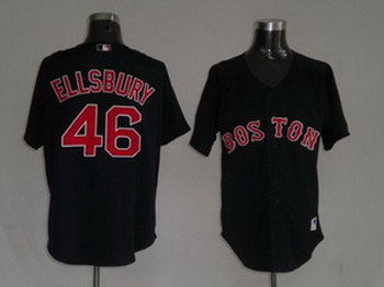 Cheap Boston Red Sox 46 Jacoby Ellsbury Navy blue For Sale