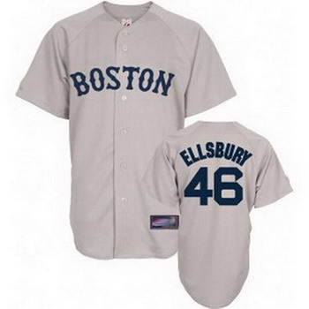Cheap Boston Red Sox 46 Jacoby Ellsbury grey For Sale