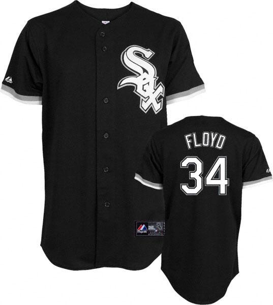 Cheap Chicago White Sox 34 Gavin Floyd Black Jersey For Sale