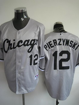 Cheap Chicago White Sox 12 pierzynski grey Jerseys For Sale