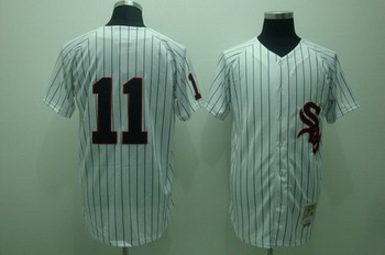 Cheap Chicago White Sox 11 Luis APARICIO White Jerseys Mitchell and Ness For Sale