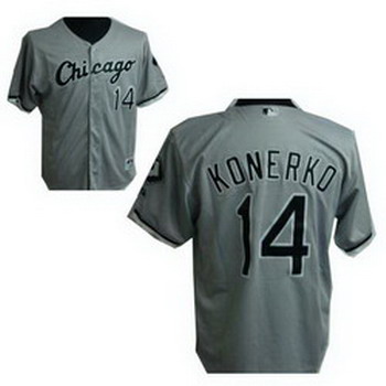 Cheap Chicago White Sox 14 Konerko gery Jerseys For Sale