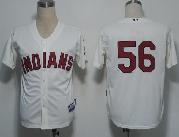 Cheap Cleveland Indians 56 Herrmann Cream Cool Base MLB Jerseys For Sale