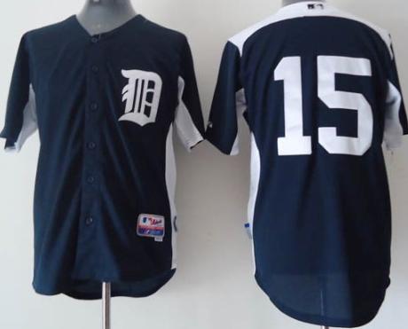 Cheap Detroit Tigers 15 Inge Navy Blue Jersey For Sale