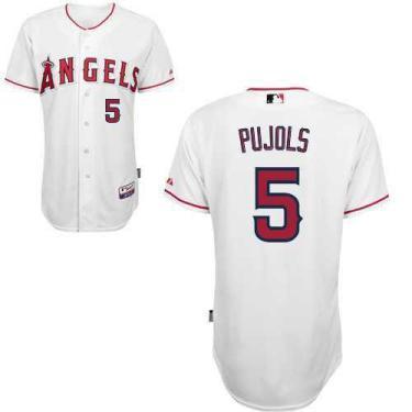 Cheap Los Angeles Angels 5 Pujols White MLB Jersey For Sale