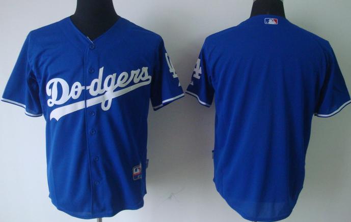Cheap Los Angeles Dodgers Blank Blue MLB Jersey For Sale