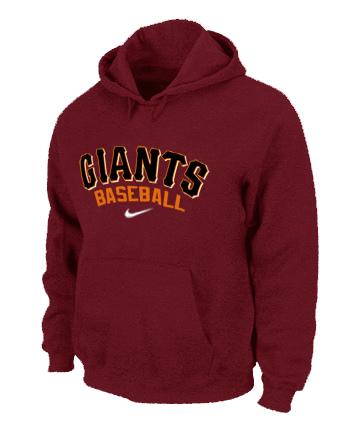 Cheap San Francisco Giants Pullover MLB Hoodie RED For Sale