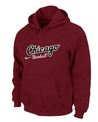 Cheap Chicago White Sox Pullover MLB Hoodie RED For Sale