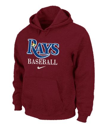 Cheap Tampa Bay Rays Pullover MLB Hoodie RED For Sale