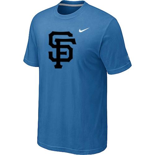 Cheap San Francisco Giants Heathered light Blue Nike Blended MLB Baseball T-Shirt For Sale