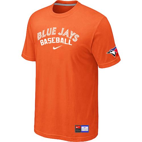 Cheap Toronto Blue Jays Orange Nike Short Sleeve Practice T-Shirt For Sale