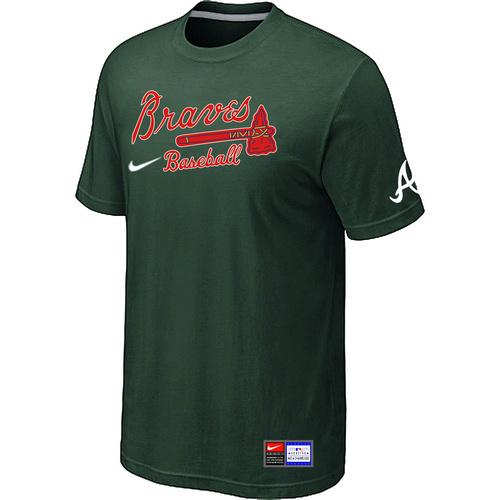 Cheap Atlanta Braves D.Green Nike Short Sleeve Practice T-Shirt For Sale
