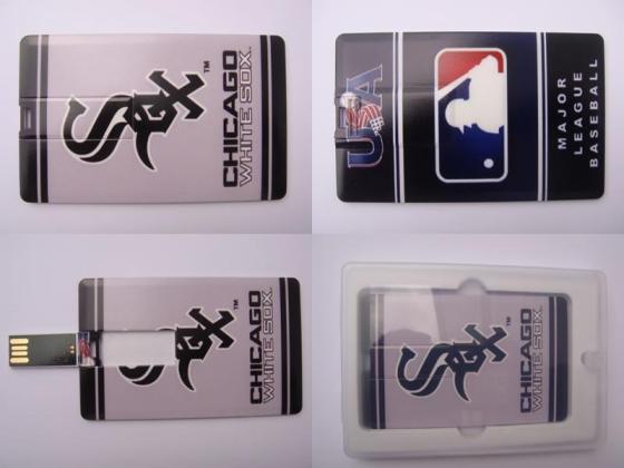 Cheap Chicago White Sox USB Flash Drive USB 2.0 Memory Credit Card Style For Sale