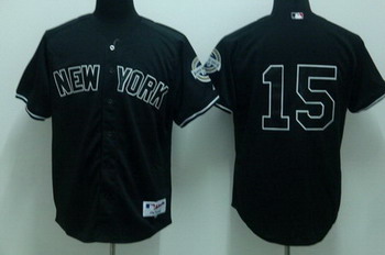 Cheap New York Yankees 15 MUNSON black Jerseys For Sale
