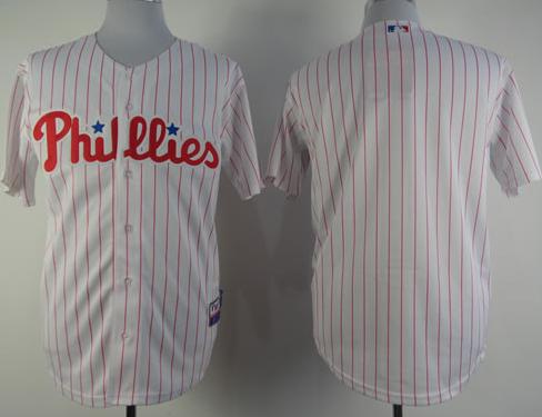 Cheap Philadelphia Phillies Blank White MLB Jersey For Sale