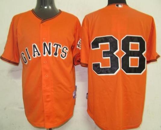 Cheap San Francisco Giants 38 Wilson Orange Jersey For Sale