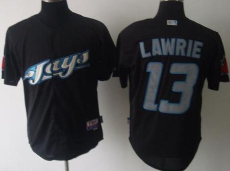 Cheap Toronto Blue Jays 13 Brett Lawrie Black MLB Jerseys For Sale