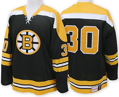 Cheap Boston Bruins 1971 Mitchell & Ness Gerry Cheevers Jersey For Sale