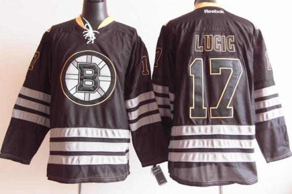 Cheap Boston Bruins 17 Milan Lucic 2012 Black Jerseys For Sale